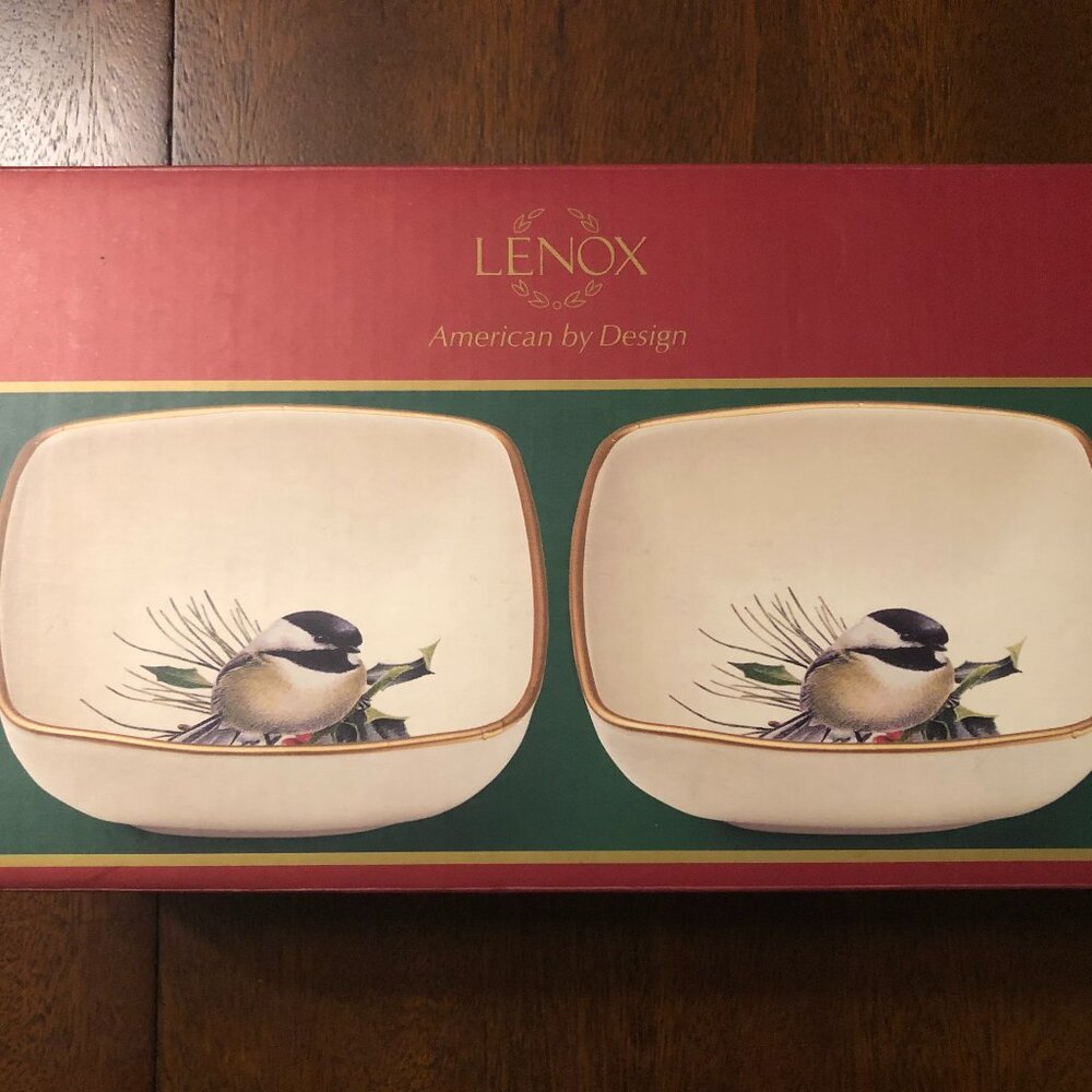 Lenox Winter Greetings Dipping Bowls